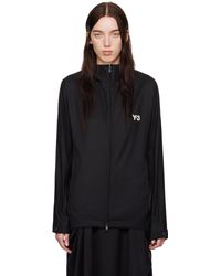 Y-3 - Refined Wool Hooded 3-Stripes Jacket - Lyst