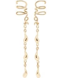 Chloé - 'the Iconic Dangling' Earrings - Lyst