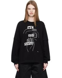 Sacai - 'Geoff Print L/S T-Shirt - Lyst