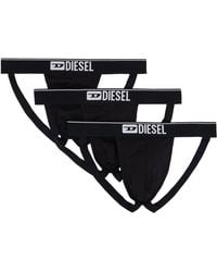DIESEL - Three-Pack Umbr-Jockythreepack Jockstraps - Lyst