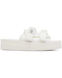 Suicoke - Sandales Moto-Vpo Blanches - Lyst