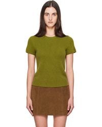 DUNST - Half Sleeve Knit Top - Lyst