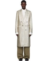 Dries Van Noten - Peaked Lapel Coat - Lyst