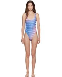 Jean Paul Gaultier - Printed Air Swimsuit - Lyst