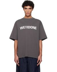 we11done - Large Basic Logo T-Shirt - Lyst