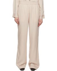 Han Kjobenhavn - Wide-Leg Trousers - Lyst