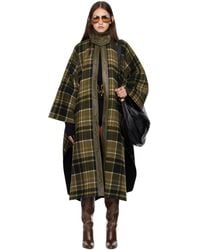 Chloé - High-Neck Long Coat - Lyst