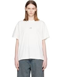 MM6 by Maison Margiela - Off- Label Cotton Jersey T-Shirt - Lyst