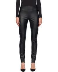 Wolford - Edie Forming フェイクレザー レギンス - Lyst