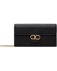 Ferragamo - Double Gancini Mini Clutch - Lyst