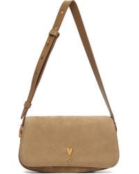 Ami Paris - Calfskin Leather Paris Paris Shoulder Bag - Lyst