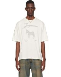 Jacquemus - Off- 'The Âne Short-Sleeve' T-Shirt - Lyst
