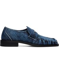 DIESEL - D-Amber Denim Loafers - Lyst