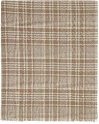 Max Mara - Taupe Check Scarf - Lyst