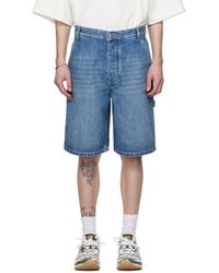 Bottega Veneta - Vintage Cargo Denim Shorts - Lyst