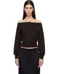 Tom Ford - Soft Cashmere Open-Neck Shrunken Cardigan - Lyst