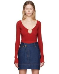 Jacquemus - Les Sculptures 'le Haut Pralù' Sweater - Lyst