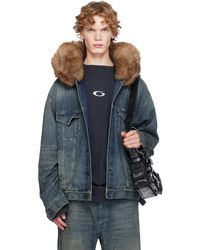 Balenciaga - Boxy Denim Jacket - Lyst