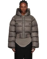 Rick Owens - Concordians Hooded Down Jacket - Lyst