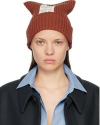 Acne Studios - Ribbed Beanie - Lyst