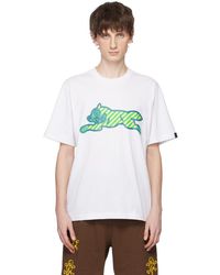 ICECREAM - T-shirt blanc à logo running dog - Lyst