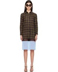 Coperni - Multi Layer Shirt Midi Dress - Lyst