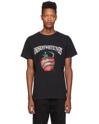 Off-White c/o Virgil Abloh Black Undercover Edition Apple T-shirt