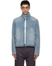 Courreges - City Shadow Denim Jacket - Lyst