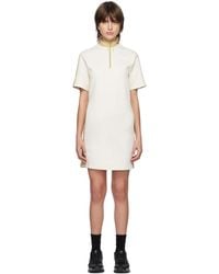 The North Face - Off-white Mock Neck Minidress - Lyst