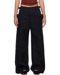 Fax Copy Express - Vertical Pocket Cargo Pants - Lyst