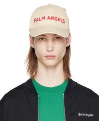 Palm Angels - Off-white Logo Cap - Lyst