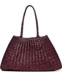 Dragon Diffusion - Burgundy Santa Croce Big Tote - Lyst