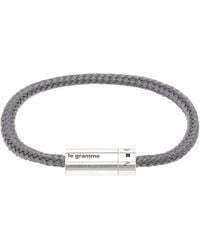 Le Gramme - 'Le 7G' Nato Cable Bracelet - Lyst