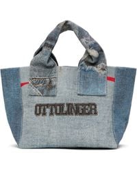 OTTOLINGER - Mini Denim Tote - Lyst