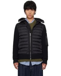 Moncler - フード ダウンジャケット - Lyst