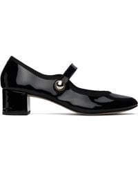 Repetto - Chaussures À Talon De Style Charles Ix Fabienne Noires - Lyst