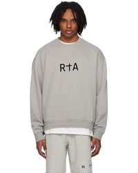 RTA - Flocked Sweatshirt - Lyst