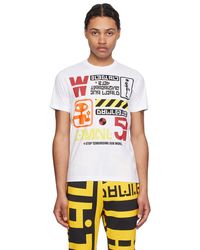 メンズ Walter Van Beirendonck Witblitz プリント Tシャツ