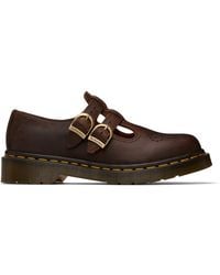 Dr. Martens - 8065 Crazy Horse Leather Mary Jane Loafers - Lyst