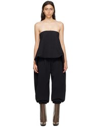 Issey Miyake - Black Canopy Trousers - Lyst