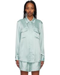 SILK LAUNDRY - Boyfriend Shirt - Lyst