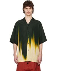 Bottega Veneta - Camp-Collar Printed Twill Shirt - Lyst