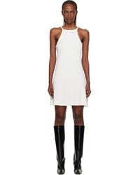 Courreges - Off- Spongy Heritage Minidress - Lyst