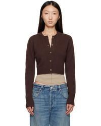 Loulou de Saison - Zephir Cashmere Cropped Cardigan - Lyst