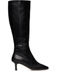 Aeyde - Bita Calf Leather Tall Boots - Lyst