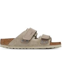 Birkenstock - Sandales Uji Taupe - Lyst