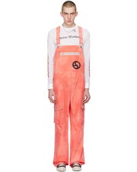 Acne Studios - Pink Studded Overalls - Lyst