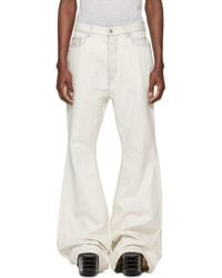 Rick Owens - Off- Temple Bolan Bootcut Jeans - Lyst