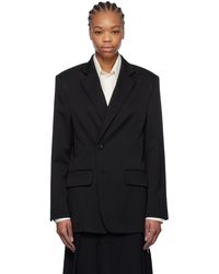 MM6 by Maison Martin Margiela - Tailoring Wool Suit Blazer - Lyst