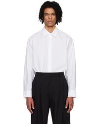 The Row - Chemise julio blanche - Lyst